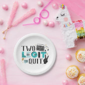 Zwei Legionen, um die Teller des zweiten Geburtsta (Party)