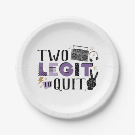 Zwei Legionen, um die Teller des zweiten Geburtsta