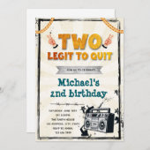 ZWEI Legislaturperiode, um die Einladung zu beende (Vorne/Hinten)