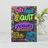 Zwei Legislaturperioden, um den Geburtstag zu been Einladung (Stehend Vorderseite)