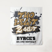 Zwei Legit 2 - Hintergrund verlassen Wandteppich (Vorderseite)