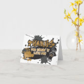 Zwei Legit zu kündigen Vielen Dank Karten (Gelbe Blume)