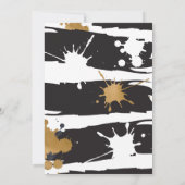 Zwei Legit zum Aufhören der Einladung zum Geburtst (Rückseite)