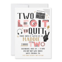 Zwei Legit zum Ende des zweiten Geburtstags