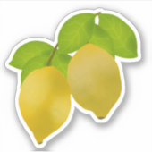Zwei Lemon Aufkleber (Vorderseite)