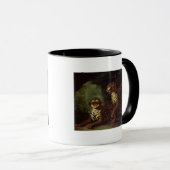 Zwei Leoparden, C. 1820 Tasse (VorderseiteRechts)