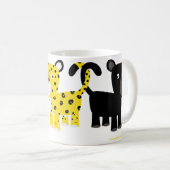 Zwei Leopards-Tasse Kaffeetasse (VorderseiteRechts)