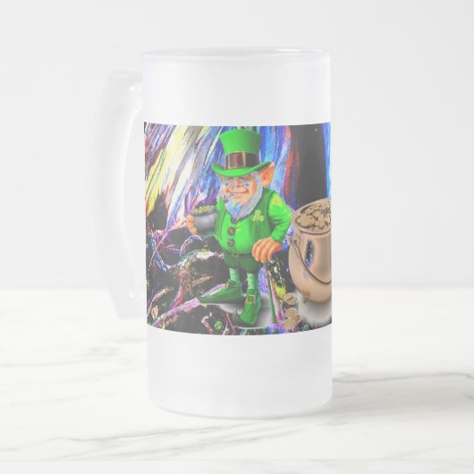 ZWEI LEPRECHAUNS Tasse (Vorderseite Links)
