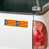 ZWEI "L'Estelada Blava" katalanische Autoaufkleber (Auf Lkw)