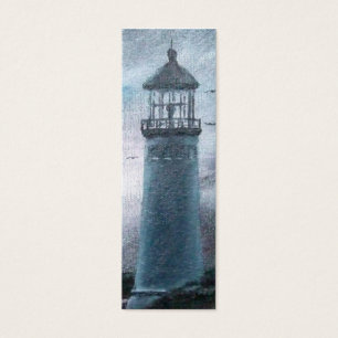 Zwei Leuchtturm-Lesezeichen