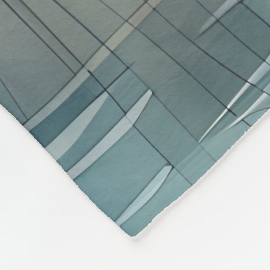 Zwei Libellen in den Schilden Fleecedecke (Ecke)