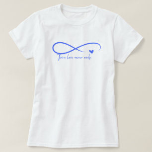 Zwei Lieben beenden niemals das weibliche Shirt