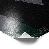 Zwei Lieben Stehend im Mondlicht Romantische Skizz Fotodruck (Ecke)