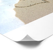 Zwei liebende Herzen Poster (Ecke)