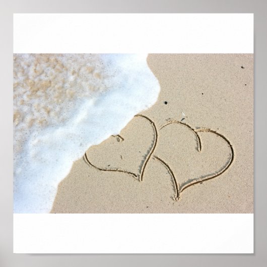 Zwei liebende Herzen Poster (Vorne)