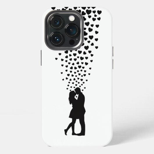Zwei Liebende iPhone Hülle (Hinten)