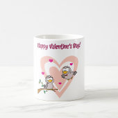 Zwei liebende Vögel Kaffeetasse