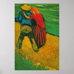 Zwei Liebende von Vincent van Gogh Poster