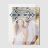 Zwei Liebesvögel Engagement Party Pergament Einladungen (Versatz (Ehepaar))