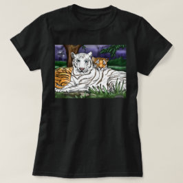 Zwei liebevolle Tiger-T - Shirt