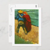 Zwei Liebhaber (Fragment), Van Gogh Fine Art Postkarte (Vorne/Hinten)
