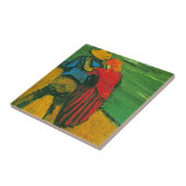Zwei Liebhaber von Vincent van Gogh Fliese (Seite)