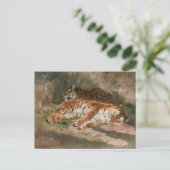 Zwei Lieder | Rosa Bonheur Postkarte (Stehend Vorderseite)