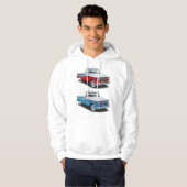 Zwei Lieferwagen Hoodie (Vorne ganz)