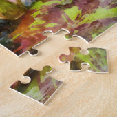 Zwei Lila Lotus Puzzle (Seite)