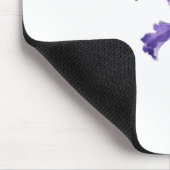 zwei lila Reißfarben Mousepad (Ecke)