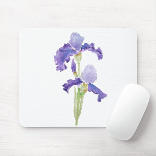 zwei lila Reißfarben Mousepad (Mit Mouse)