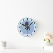 Zwei Lila Uhr am Irischen Platz (Zuhause)