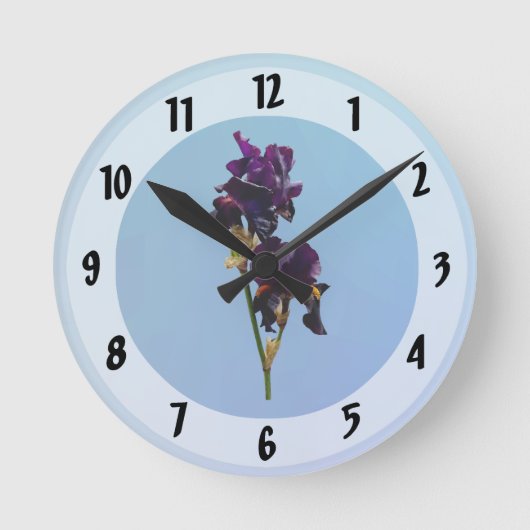 Zwei Lila Uhr am Irischen Platz (Vorderseite)