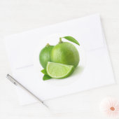 Zwei Limes Runder Aufkleber (Umschlag)