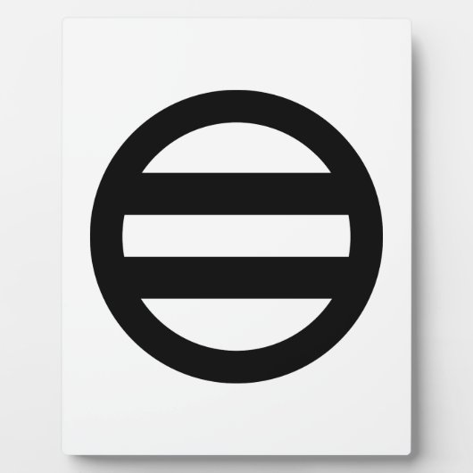 Zwei Linien, umkreist Fotoplatte (Vorderseite)