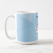 Zwei LIttle Boos Zwillingsthema Kaffeetasse (Links)