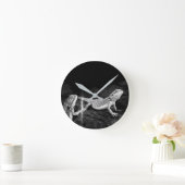 Zwei Lizards Runde Wanduhr (Zuhause)