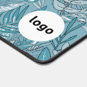 Zwei Logos Beruflicher Jungle Computer Schreibtischunterlage (Ecke)