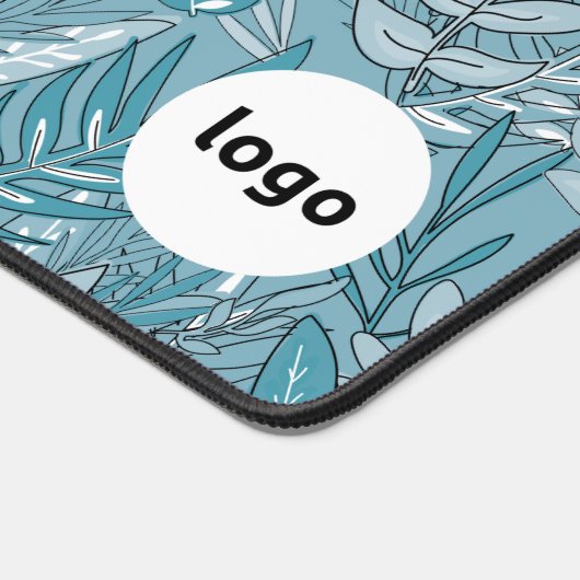 Zwei Logos Beruflicher Jungle Computer Schreibtischunterlage (Ecke)