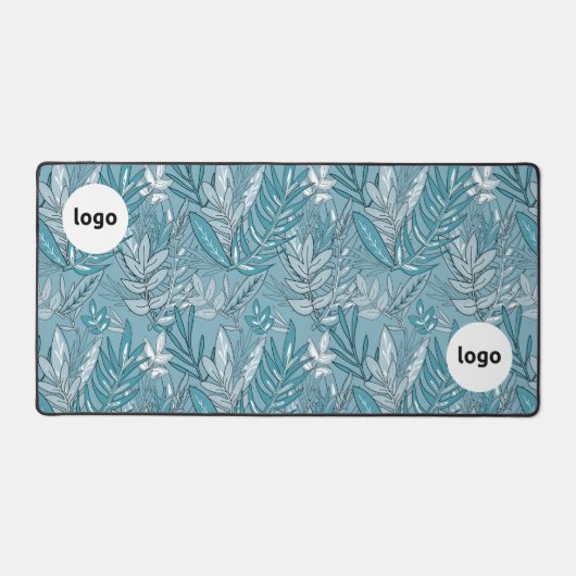 Zwei Logos Beruflicher Jungle Computer Schreibtischunterlage (Vorderseite)