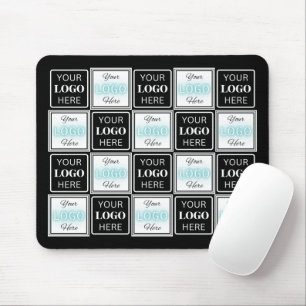 Zwei Logos Event White Simple Background Mousepad