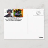 Zwei Lover von MOjisola A Gbadamosi Okubule Postkarte (Rückseite)