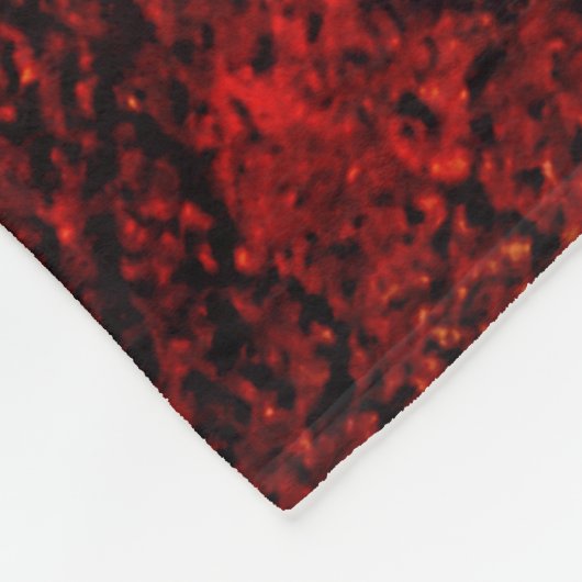 Zwei Löwen Fleecedecke (Ecke)