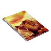 Zwei Löwen Notizblock (Rechte Seite)