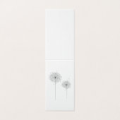 Zwei Löwenzahn Visitenkarten (Außenseite Aufgefaltet)