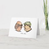 Zwei lustige Typ und ihre Med Karte (Vorderseite)