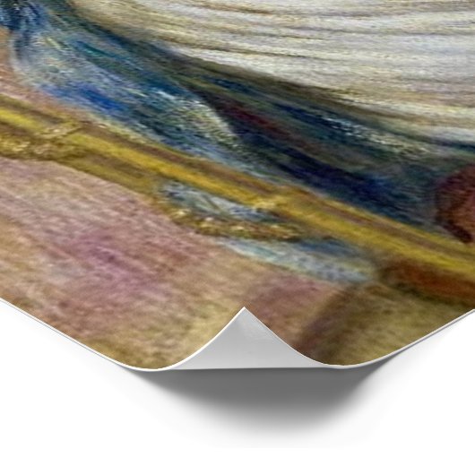 ZWEI MÄDCHEN AM PIANO POSTER (Ecke)