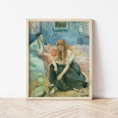 Zwei Mädchen | Berthe Morisot Poster