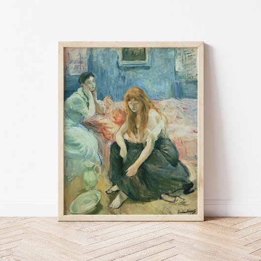 Zwei Mädchen | Berthe Morisot Poster