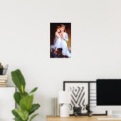 Zwei Mädchen beten Poster (Heimbüro)